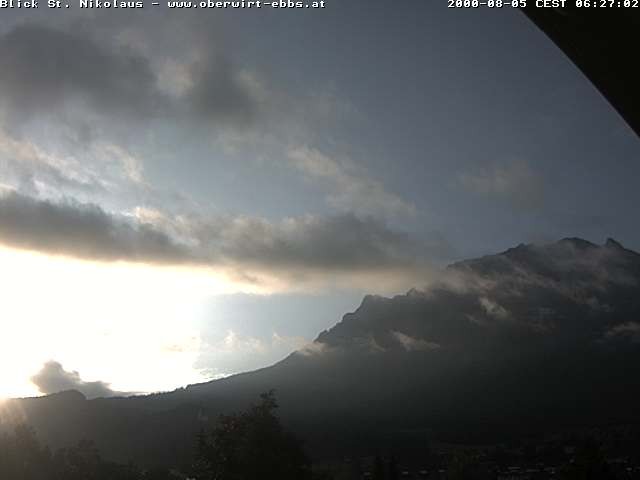Archiv Foto Webcam Ausblick Hotel Oberwirt in Ebbs