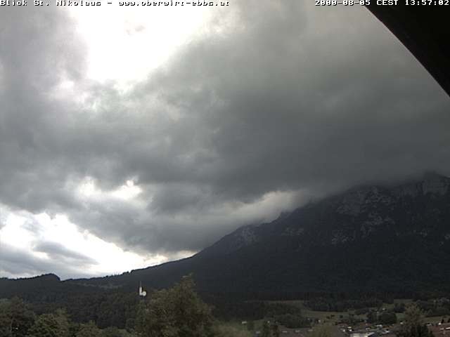 Archiv Foto Webcam Ausblick Hotel Oberwirt in Ebbs
