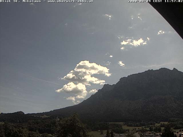 Archiv Foto Webcam Ausblick Hotel Oberwirt in Ebbs