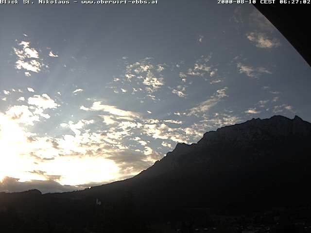 Archiv Foto Webcam Ausblick Hotel Oberwirt in Ebbs