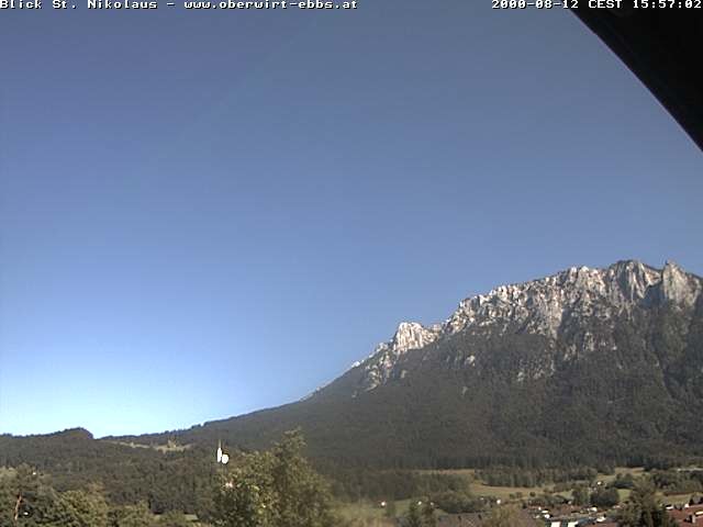 Archiv Foto Webcam Ausblick Hotel Oberwirt in Ebbs