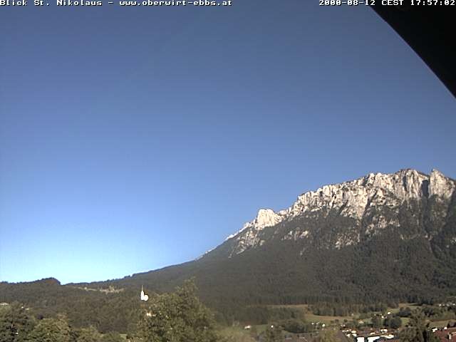 Archiv Foto Webcam Ausblick Hotel Oberwirt in Ebbs