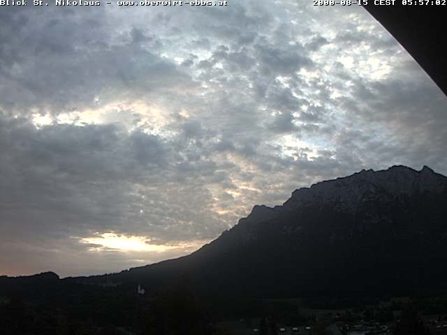 Archiv Foto Webcam Ausblick Hotel Oberwirt in Ebbs