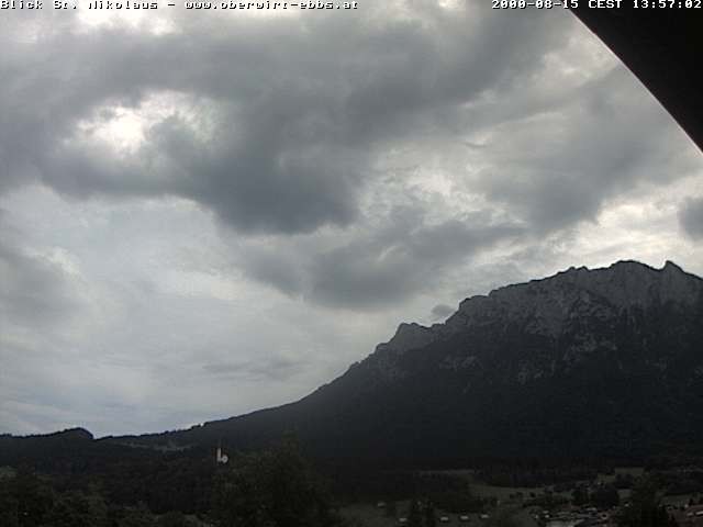 Archiv Foto Webcam Ausblick Hotel Oberwirt in Ebbs