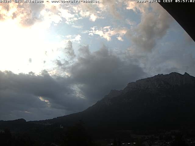 Archiv Foto Webcam Ausblick Hotel Oberwirt in Ebbs