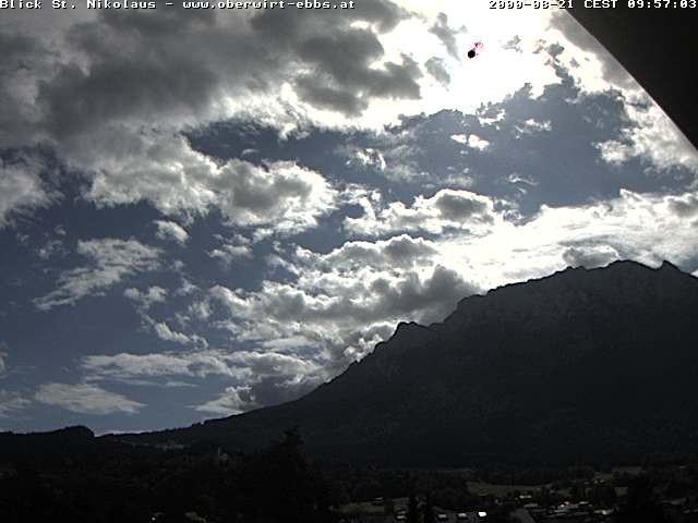 Archiv Foto Webcam Ausblick Hotel Oberwirt in Ebbs