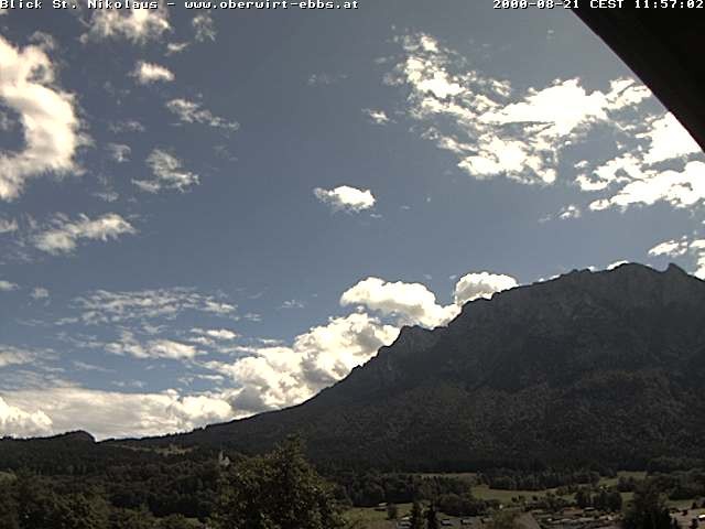Archiv Foto Webcam Ausblick Hotel Oberwirt in Ebbs