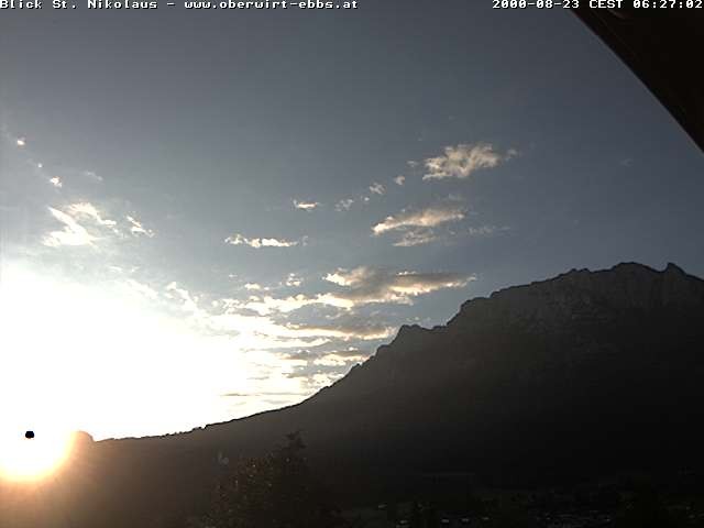 Archiv Foto Webcam Ausblick Hotel Oberwirt in Ebbs