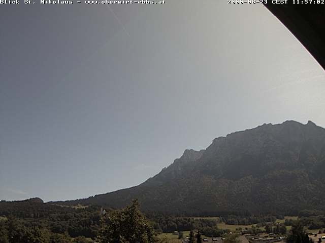 Archiv Foto Webcam Ausblick Hotel Oberwirt in Ebbs