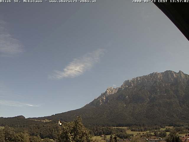 Archiv Foto Webcam Ausblick Hotel Oberwirt in Ebbs