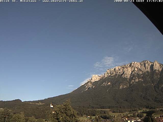 Archiv Foto Webcam Ausblick Hotel Oberwirt in Ebbs
