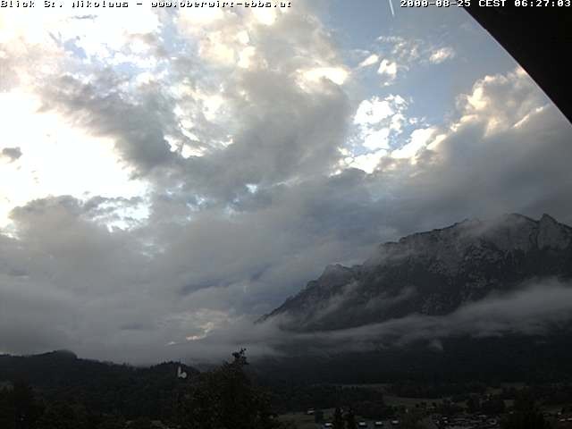 Archiv Foto Webcam Ausblick Hotel Oberwirt in Ebbs