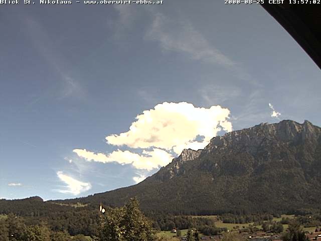 Archiv Foto Webcam Ausblick Hotel Oberwirt in Ebbs
