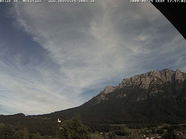 Archiv Foto Webcam Ausblick Hotel Oberwirt in Ebbs