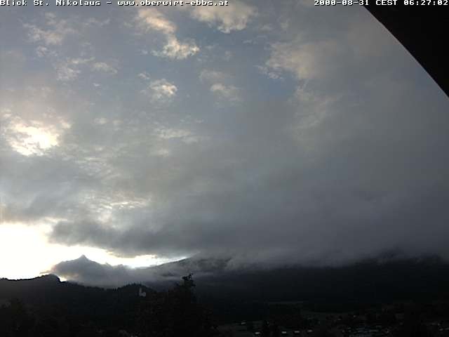 Archiv Foto Webcam Ausblick Hotel Oberwirt in Ebbs