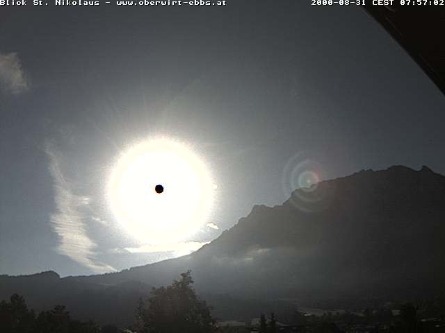 Archiv Foto Webcam Ausblick Hotel Oberwirt in Ebbs
