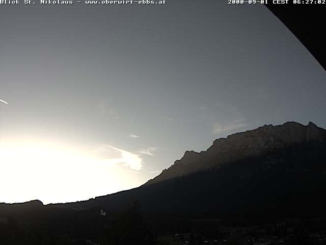 Archiv Foto Webcam Ausblick Hotel Oberwirt in Ebbs