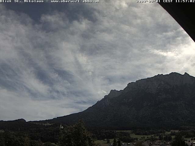 Archiv Foto Webcam Ausblick Hotel Oberwirt in Ebbs