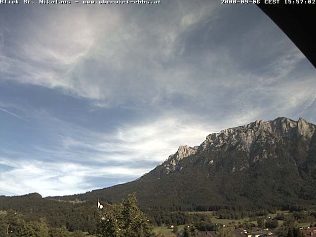 Archiv Foto Webcam Ausblick Hotel Oberwirt in Ebbs
