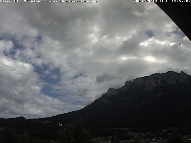 Archiv Foto Webcam Ausblick Hotel Oberwirt in Ebbs