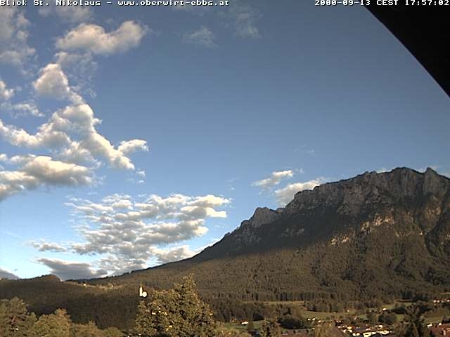 Archiv Foto Webcam Ausblick Hotel Oberwirt in Ebbs