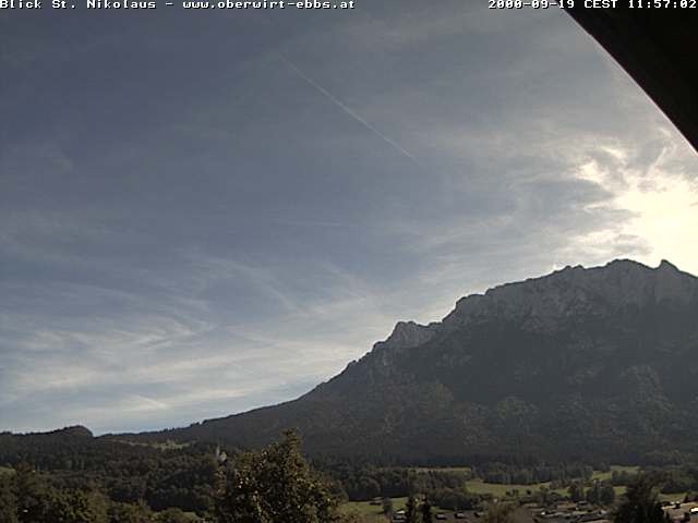 Archiv Foto Webcam Ausblick Hotel Oberwirt in Ebbs