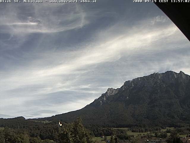 Archiv Foto Webcam Ausblick Hotel Oberwirt in Ebbs