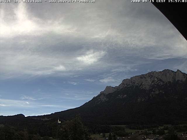 Archiv Foto Webcam Ausblick Hotel Oberwirt in Ebbs