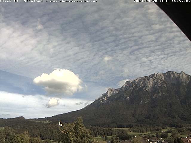 Archiv Foto Webcam Ausblick Hotel Oberwirt in Ebbs