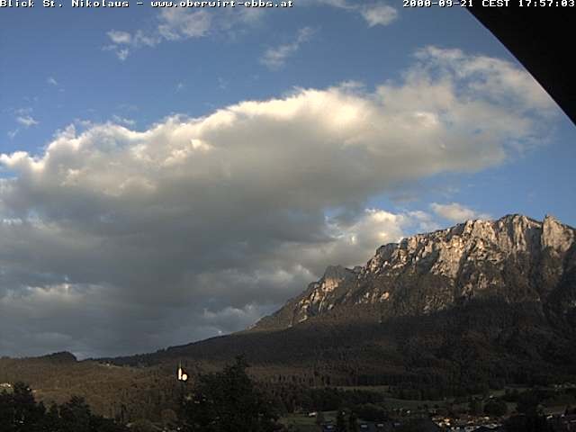 Archiv Foto Webcam Ausblick Hotel Oberwirt in Ebbs