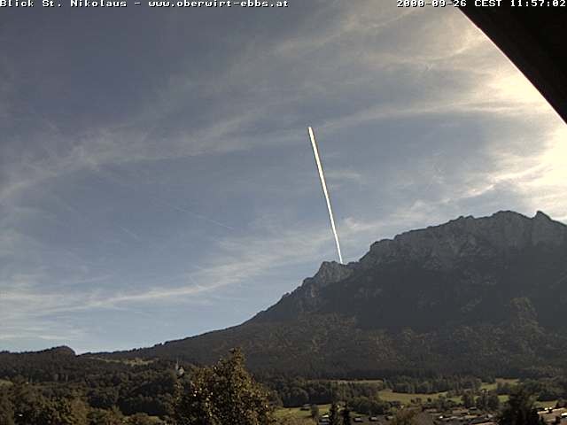 Archiv Foto Webcam Ausblick Hotel Oberwirt in Ebbs