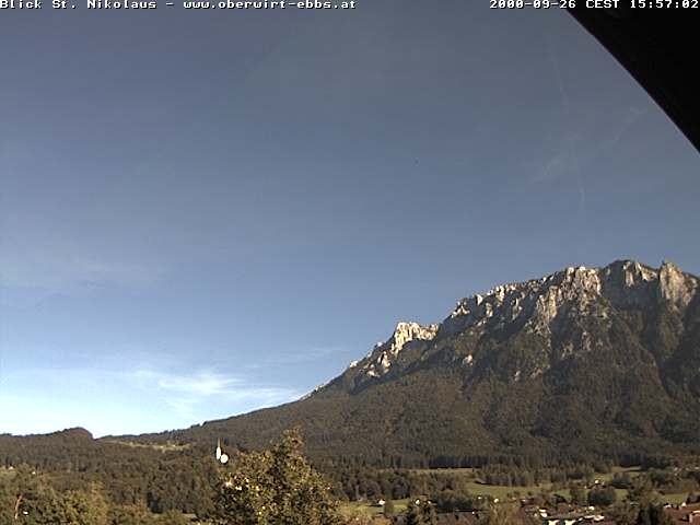 Archiv Foto Webcam Ausblick Hotel Oberwirt in Ebbs