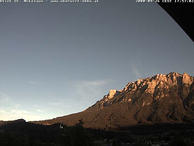 Archiv Foto Webcam Ausblick Hotel Oberwirt in Ebbs