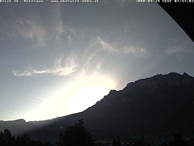 Archiv Foto Webcam Ausblick Hotel Oberwirt in Ebbs