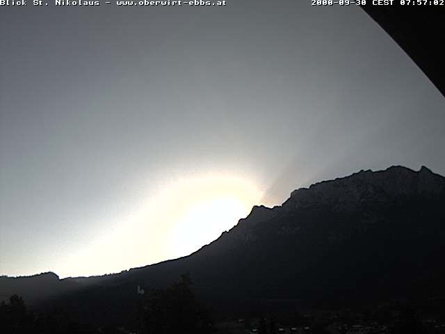 Archiv Foto Webcam Ausblick Hotel Oberwirt in Ebbs