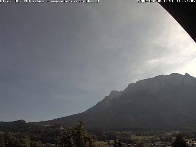 Archiv Foto Webcam Ausblick Hotel Oberwirt in Ebbs