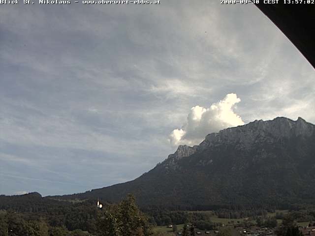 Archiv Foto Webcam Ausblick Hotel Oberwirt in Ebbs