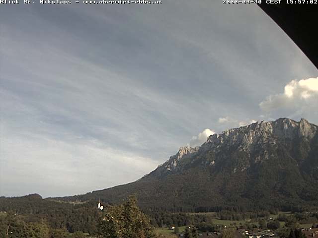 Archiv Foto Webcam Ausblick Hotel Oberwirt in Ebbs