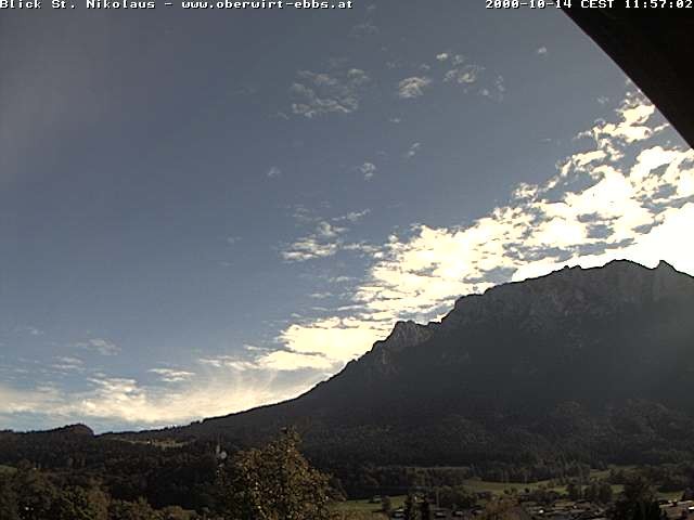 Archiv Foto Webcam Ausblick Hotel Oberwirt in Ebbs