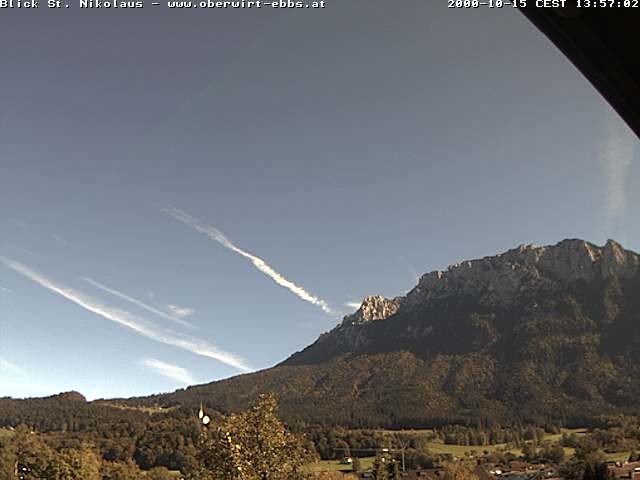 Archiv Foto Webcam Ausblick Hotel Oberwirt in Ebbs