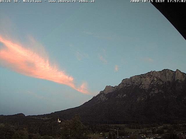 Archiv Foto Webcam Ausblick Hotel Oberwirt in Ebbs