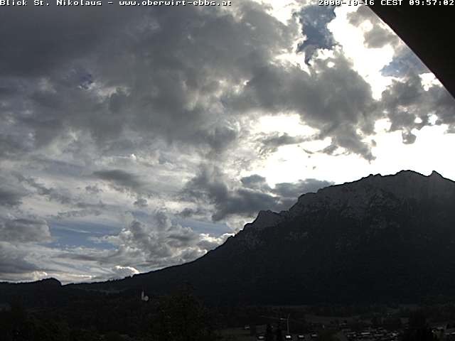 Archiv Foto Webcam Ausblick Hotel Oberwirt in Ebbs