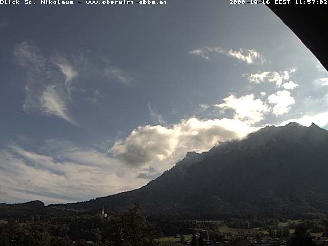 Archiv Foto Webcam Ausblick Hotel Oberwirt in Ebbs