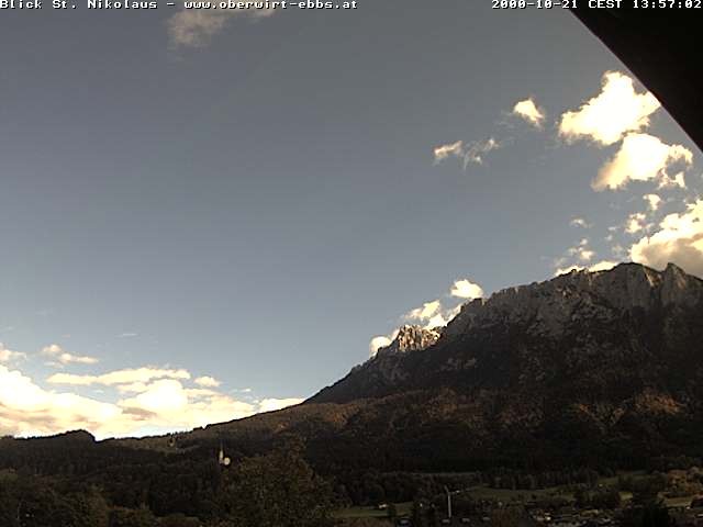 Archiv Foto Webcam Ausblick Hotel Oberwirt in Ebbs