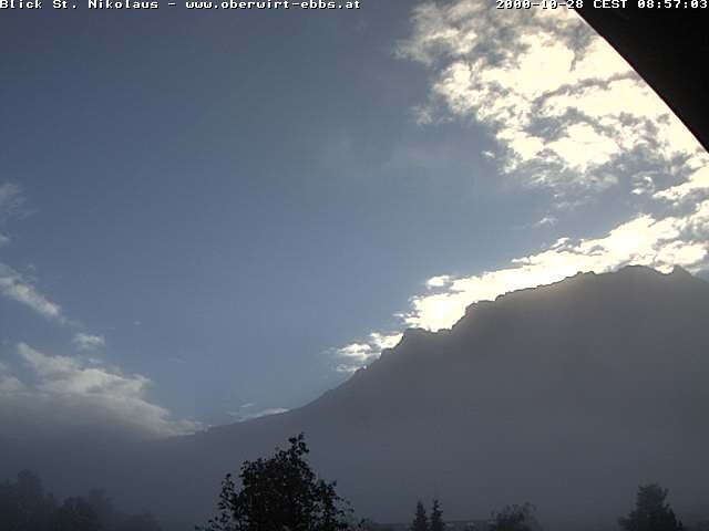 Archiv Foto Webcam Ausblick Hotel Oberwirt in Ebbs