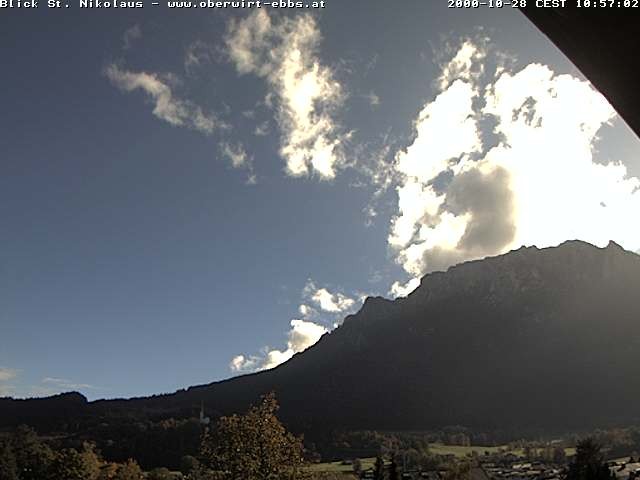 Archiv Foto Webcam Ausblick Hotel Oberwirt in Ebbs