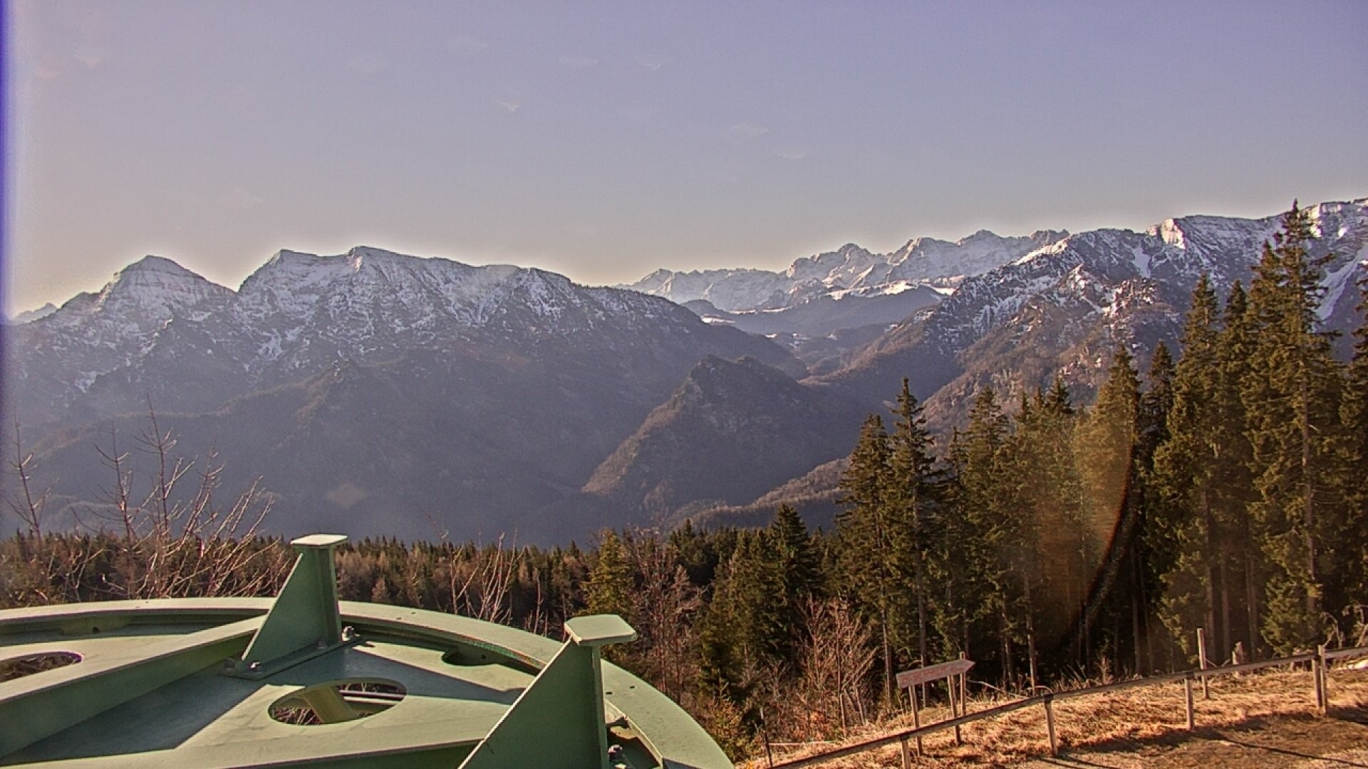 Archiv Foto Webcam Ruhpolding: Bergstation am Unternberg