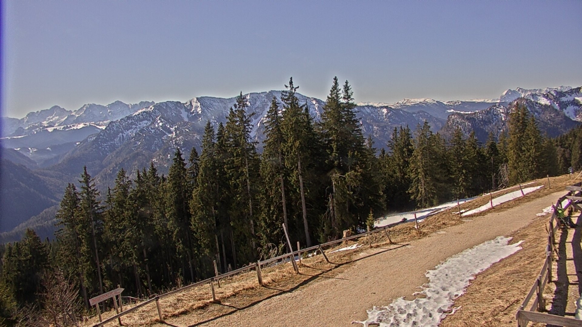 Archiv Foto Webcam Ruhpolding: Bergstation am Unternberg