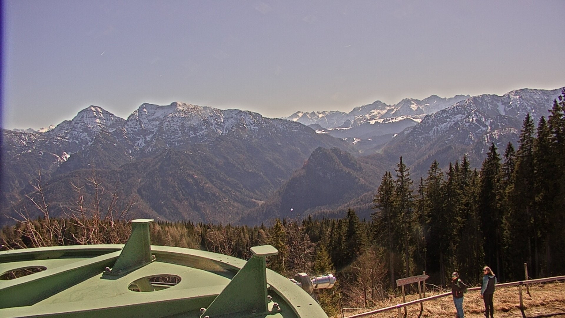 Archiv Foto Webcam Ruhpolding: Bergstation am Unternberg