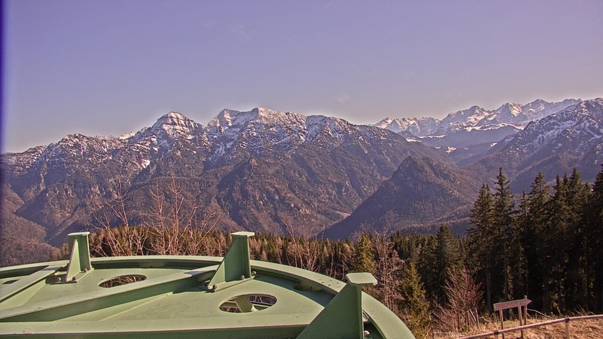 Archiv Foto Webcam Ruhpolding: Bergstation am Unternberg